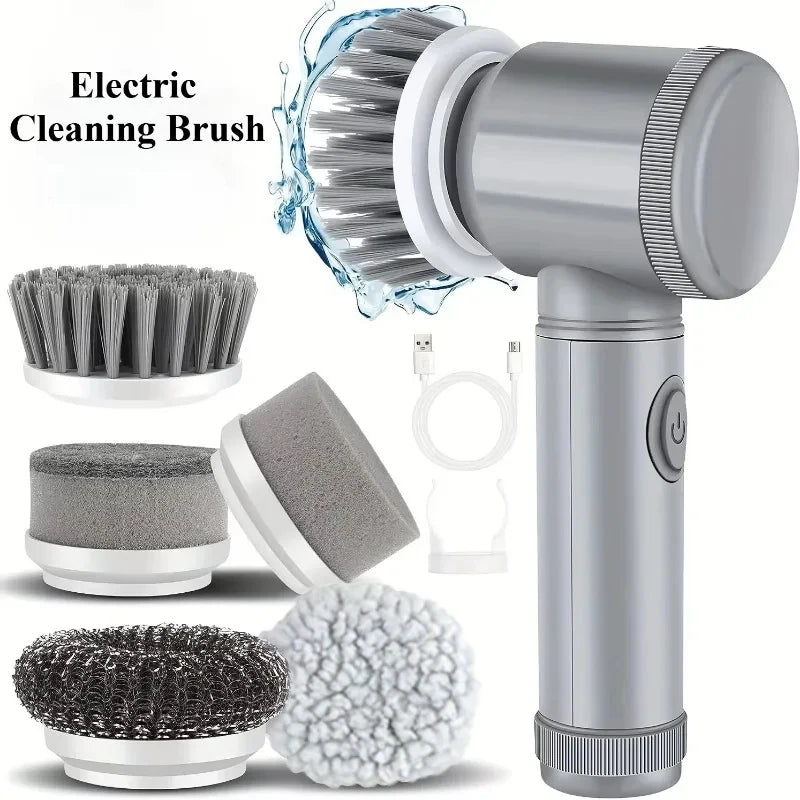 Rotating Electric Scrubber