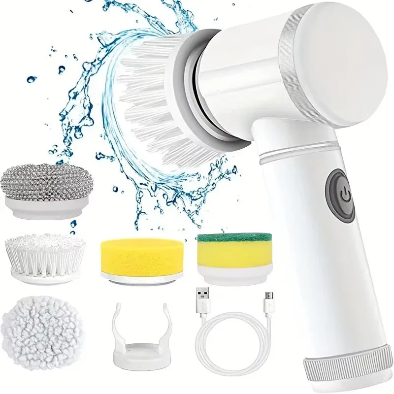 Rotating Electric Scrubber