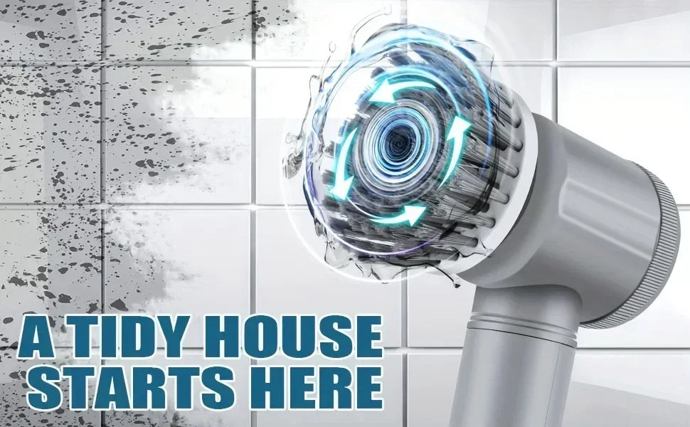 Rotating Electric Scrubber